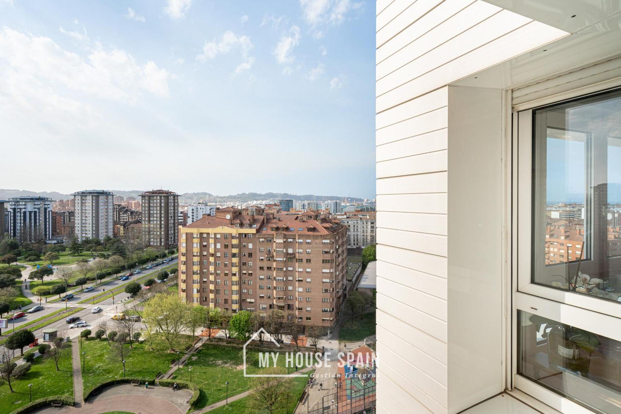 Myhousespain - Luminoso Piso Junto Al Centro Gijón Exterior foto